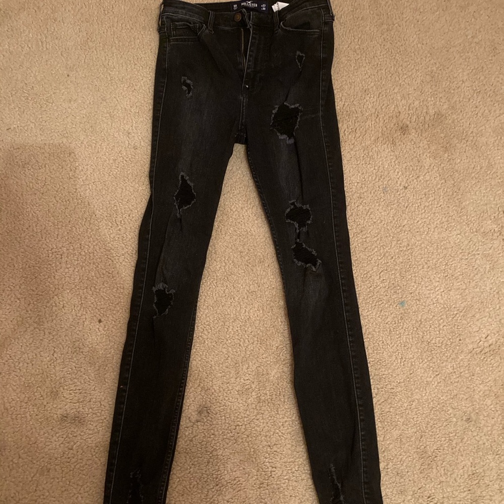 Hollister Black Skinny Jeans